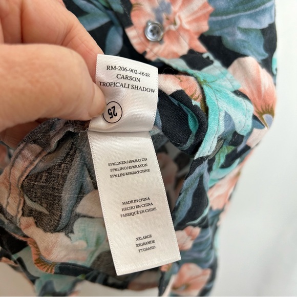 Rails Carson Tropical Shadow button shirt - Picture 5 of 7